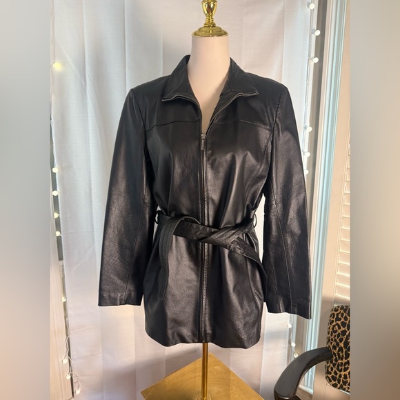 Vintage Worthington Leather Jacket – Y2K Style size Large - Picture 1 of 8